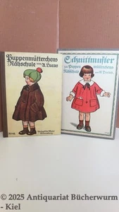 Lucas Puppenmütterchens Nähschule (Textband + Mappe m. vollst. Tafeln u. Schn.. - Bild 1 von 8