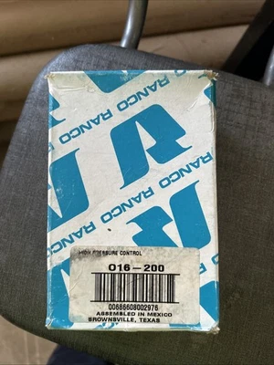 Ranco 016-200-70 Manual Reset Single High Pressure Control 150-450 PSIG - Image 1 of 4