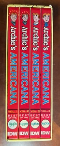 Archie's Americana #1-4 Best of the 1940-1970s IDW 2015 copertina rigida con custodia - Foto 1 di 4