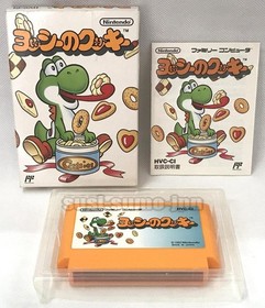 FAMICOM NES YOSSY NO COOKIE YOSHI'S NINTENDO FAMILY COMPUTER FC JAPAN BOXED