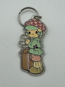 Vintage 1993 Precious Moments Mädchen Golf Acryl Schlüsselanhänger - Bild 1 von 4