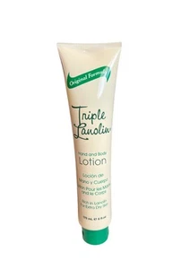 Triple Lanolin Hand- und Körperlotion 6 flüssige Unzen - Originalformel (1 neu) - Bild 1 von 2