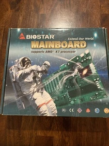 Biostar M7VKQ, Socket A, AMD Motherboard - Picture 1 of 1