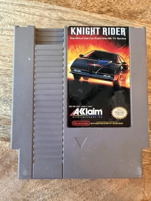 Knight Rider Nintendo NES Video Game Cartridge Acclaim Japan NES-NR-USA - Image 1 of 3