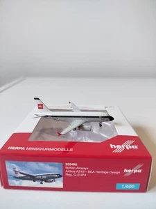 Herpa Wings 1:500 British Airways Airbus 319 - BEA - Imagen 1 de 4