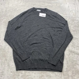 Sonoma Sweater Mens Large Gray Light Weight Long Sleeve - Picture 1 of 10