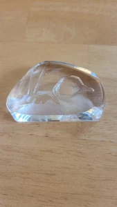 Escultura de cristal de plomo Mats Jonasson Duck S - Imagen 1 de 4