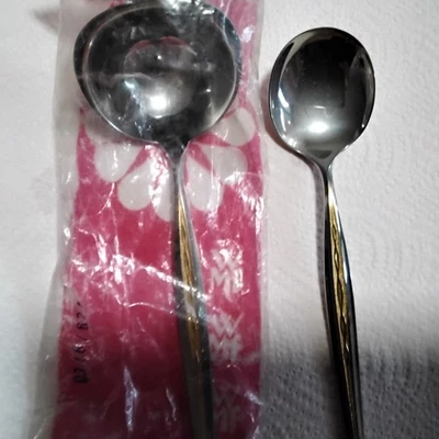 WMF Modell Palma/Capri Gold Cromargan,Gebäckheber,Soßenlöffel,Löffel 3 Teile TOP - Bild 1 von 3