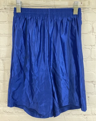 Pantalones Cortos Atléticos Don Alleson Athletics 80185 Juveniles 100% Nylon Azul Real EE. UU. Pequeños Foto 1 de 4