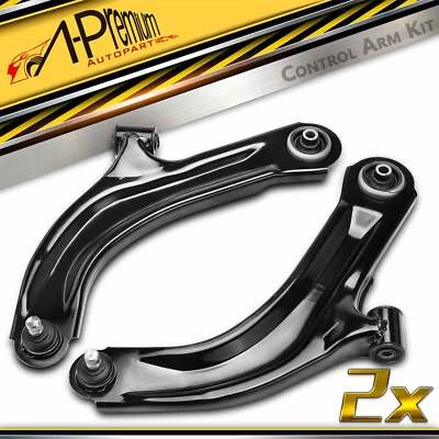 2x Brazo de control inferior delantero con conjunto de rótula para Nissan Micra 2005-2007 Foto 1 de 4