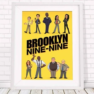 Brooklyn 99 US TV Cop Show Poster Print Sizes A5 to A0 **FREE DELIVERY** - Picture 1 of 14