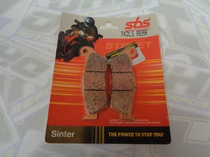 SBS HS Street Sinter HH REAR Brake Pads for BMW R1150RS R1150 RS 2001-2004 - Picture 1 of 1