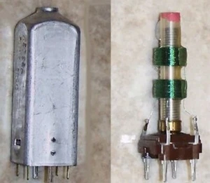 =LOOK= VINTAGE Röhrentransistorradio DIY - Reparatur NOS IF Trafo Spule - Bild 1 von 4