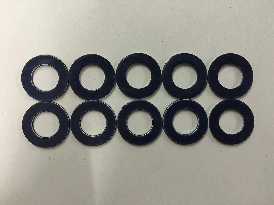 Set of 10: OE Spec Blue Teflon Drain Plug Washer Gaskets For Toyota 90430-12031 - Image 1 of 1