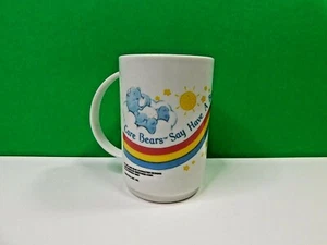 Care Bears Plastic Cup 1985 Pizza Hut With Handle Have A Bear-rific Day! Vintage - Picture 1 of 12