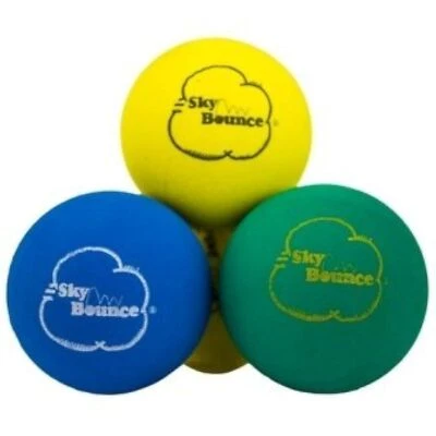 Balonmanos de goma Sky Bounce Color para balonmano recreativo, stickball, Foto 1 de 3