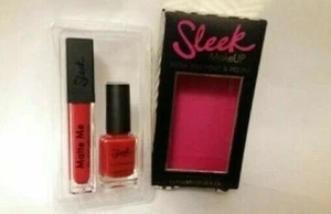 SLEEK Makeup Ultra Smooth Matte Lip Cream + Matte Nail Polish Gift Set in Red - Picture 1 of 1