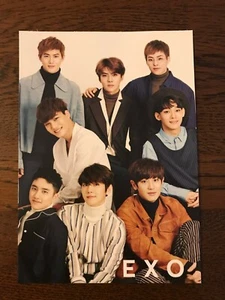 Tarjeta fotográfica EXO abuelo Japón edición limitada RARA 2016.04 KAI SUHO BAEKHYUN SEHUN - Imagen 1 de 2