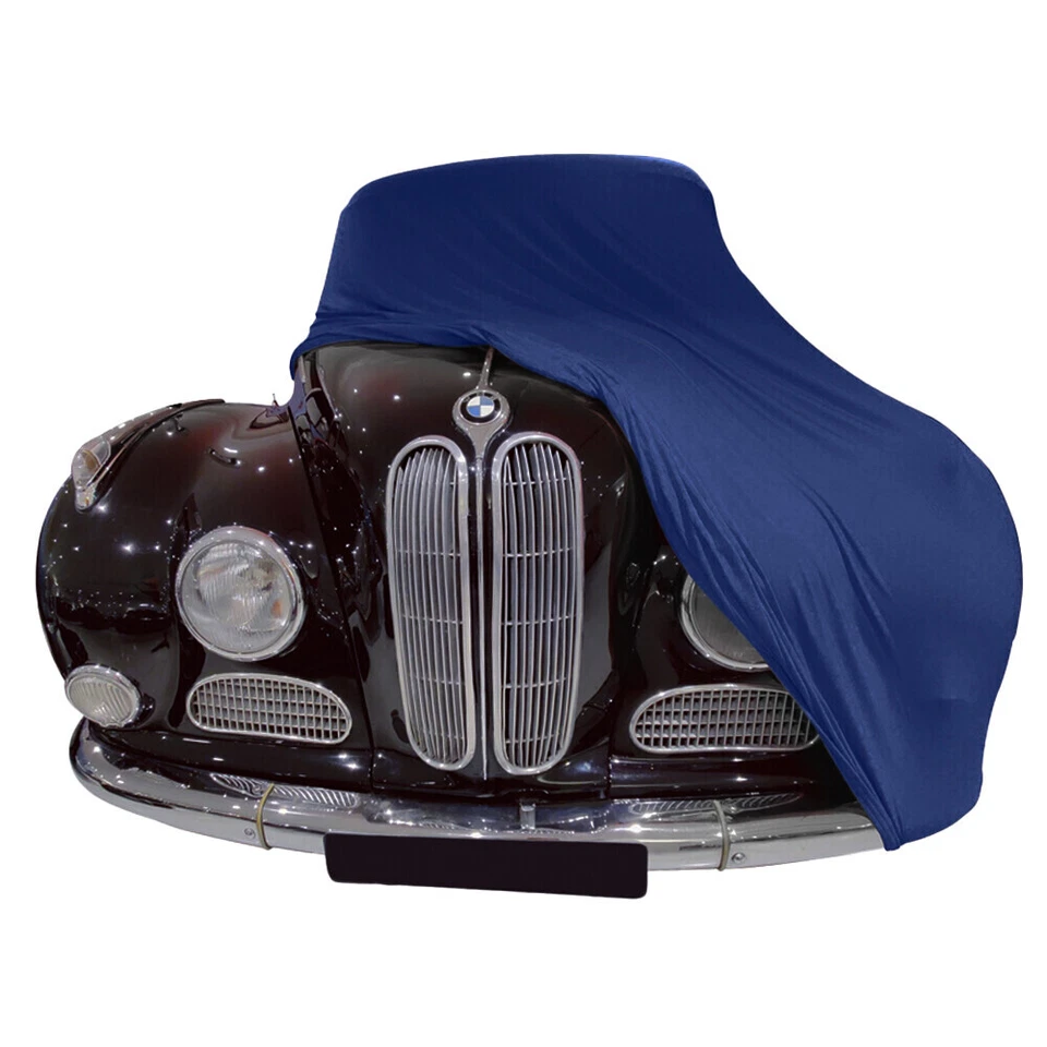 Indoor car cover fits BMW 501 / 502 bespoke Le Mans Blue cover Without mirror... Foto 1 de 4