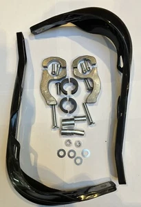 🇬🇧MX Enduro aluminium Renforced hand guards 7/8’ 22mm Handlebar Yamaha Black - Picture 1 of 6