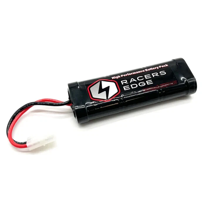 3000mAh 7.2V 6-Cell NiMH Flat Battery Pack w/ Tamiya Plug - Image 1 of 1