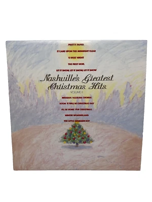 Nashville’s Greatest Christmas Hits Vol II 1988 Vinyl LP CBS Records Promo - Image 1 of 4