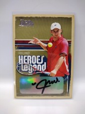 🎾#d /125! Auto 2006 ACE HEROES & LEGENDS IRAKLI LABADZE AUTOGRAPH #51 Tennis