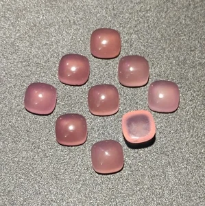 Natural Cabochon Chalcedony Gemstone Loose Designer From India - Picture 1 of 8