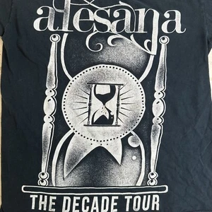 Alesana Band The Decade Tour Merch Authentic kurzärmliges schwarzes T-Shirt Gr. M - Bild 1 von 4