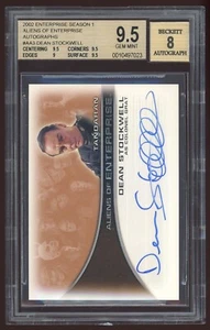 DEAN STOCKWELL 2002 Rittenhouse STAR TREK ENTERPRISE SEASON 1 #AA3 AUTO BGS 9.5 - Picture 1 of 2