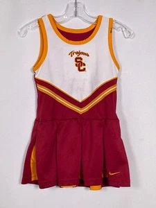 USC Trojans NCAA Nike Cheerleading Captain Jumper Dress Toddler Girls 4T - Picture 1 of 5