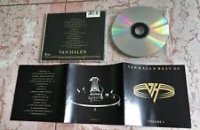 VAN HALEN, Best Of, Volume 1, gently pre-owned CD, Eddie Van Halen, DL Roth, EX+