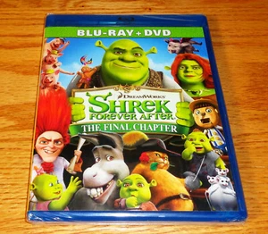 New Shrek Forever After The Final Chapter Blue-ray / DVD 2 Disc Combo - Picture 1 of 2