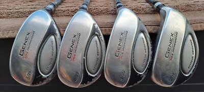 golf clubs Hybrids set GENEX 3dx ironwood RIGHT H graphite R regular flex 4pcs - Image 1 of 4