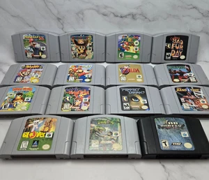 Nintendo 64 N64 Games Pick & Choose Authentic Loose Tested/Working! - Picture 1 of 23