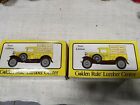 First Edition Golden Rule Lumber Center 1930 Model A Pickup Crate Coin Bank