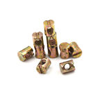 10pcs M5 Barrel Bolts Nut Cross Dowel Slotted Furniture Nut for Beds Chair.MG