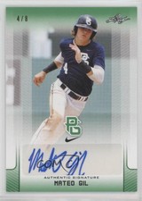 2017 Leaf Perfect Game National Showcase Green /8 Mateo Gil #BA-MG2 Auto