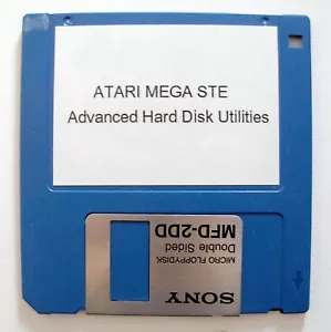 Disquette disk ATARI MEGA STE Hard Disk Utilities HDX AHDI HINSTALL ST STF / TT - Foto 1 di 5
