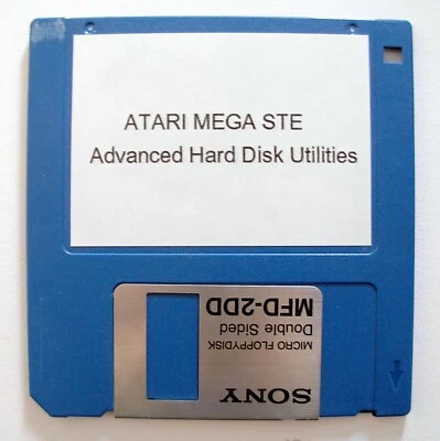 ATARI MEGA STE Hard Disk Utilities HDX AHDI HINSTALL STF / TT - Image 1 of 4