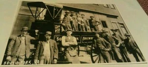 Old South Fork Pa. Beer Brewing Co. Reposo de inundación para carro de entrega de caballos Johnstown - Imagen 1 de 1