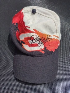 Dale Earnhardt #3 Hat Fire Splash Vintage NASCAR Racing Snapback Cap Taiwan Made - Picture 1 of 9