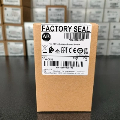 1794-OE12 Allen-Bradley 1794OE12 Flex 12 Point Analog Output Module New Sealed - Image 1 of 4