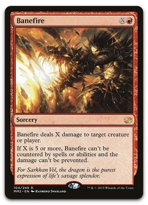 Banefire #104 (NM) Modern Masters 2015 MM2 Magic MTG - Image 1 of 2