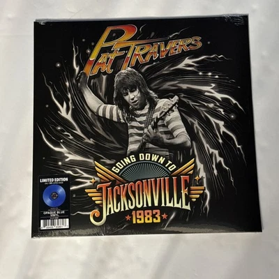 Pat Travers - Going Down To Jacksonville - 1983 [Blue Vinyl] NEW Vinyl - Image 1 of 2