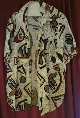 Vtg Lot 6 HAWAIIAN SHIRTS XL Pre Owned - Image 1 of 4