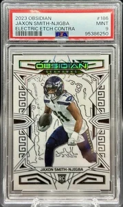 Jaxon Smith-Njigba - Case Hit (RC) - Grabado eléctrico Contra - PSA 9 -2023 Obsidian - Imagen 1 de 2