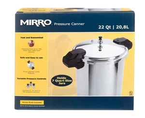 Mirro Polished Aluminum Pressure Cooker and Canner 22 qt - Picture 1 of 6