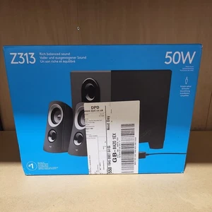 Logitech Z313 Speaker System - Black - Photo 1/3