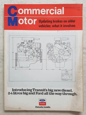 THE COMMERCIAL MOTOR MAGAZINE 21 JAN 1972 - Image 1 of 4
